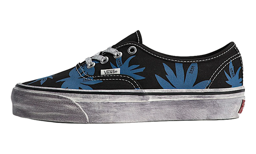 Premium Authentic "Archive Palms Black Blue" VN000DB8CJI