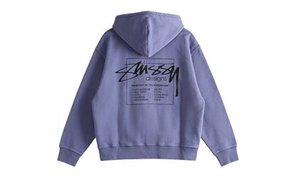 Modern Age Pig Dyed Zip Hoodie "GRAPE" 1975079 GRPE