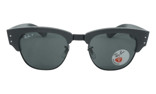 Mega Clubmaster Polarized Sunglasses "Grey" RB0316S-136748_53