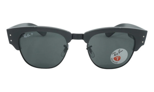 Mega Clubmaster Polarized Sunglasses "Grey" RB0316S-136748_53