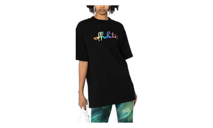 Rainbow Tomboy T-Shirt WMNS "Black / Multi" OWAA072R21JER0011084
