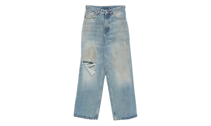 Distressed Baggy Jeans "Light Blue" UH76DP180LD LIGH