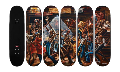 Ernie Barnes Skateboard Deck Set "SS25 - Multi (Set of 5)" SU27343