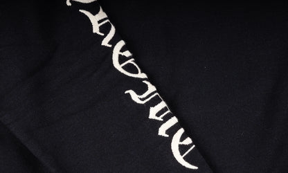 Embroidered Sweatshirt "Black" CHRM0935