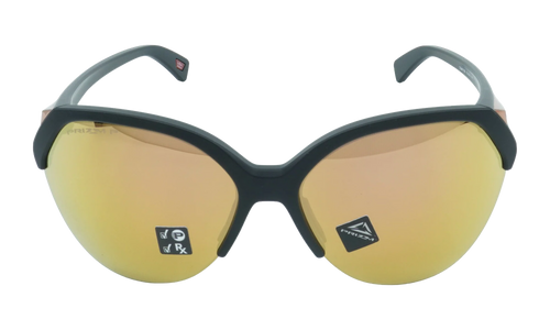 Trailing Point Polarized Sunglasses WMNS "Matte Black / PRIZM Rose Gold" OO9447 03