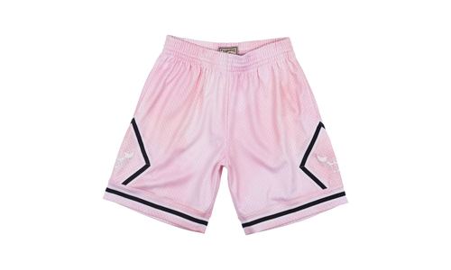 NBA Cloudy Skies Swingman Shorts "1997 Chicago Bulls - Pink" SMSHBW19062 CBULTPK97