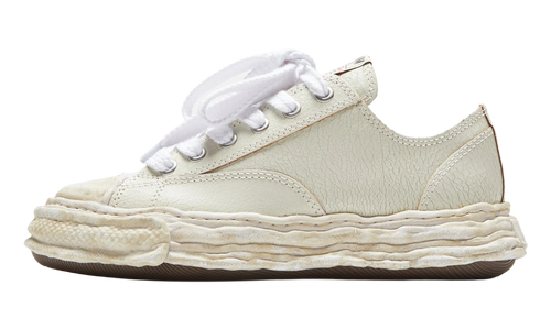 Peterson Low 23 Cracking Leather "Cream" MHA12FW708 WHT