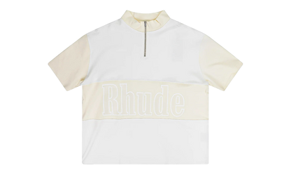Panelled Henley T-Shirt "White" RHPS22TT10012572