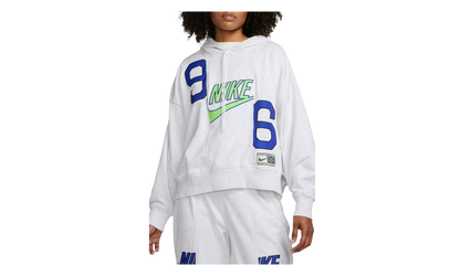 Sportswear Club Fleece Hoodie WMNS "Birch Heather / Green" DV8086 051