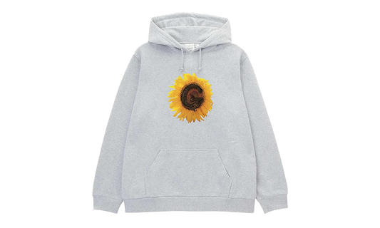 G-Flower Pullover Hoodie "Heather Grey" G6SU-J113-HG