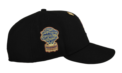 59FIFTY New York Mets 1964 All Star Game Fitted Hat "Black Gold Trim" NE444