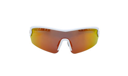 Rival Sunglasses "Orange Mirror - Satin White" 8700121 110941