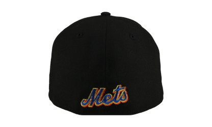 59FIFTY New York Mets 1986 World Series Fitted Hat "Black Celestial" NE181
