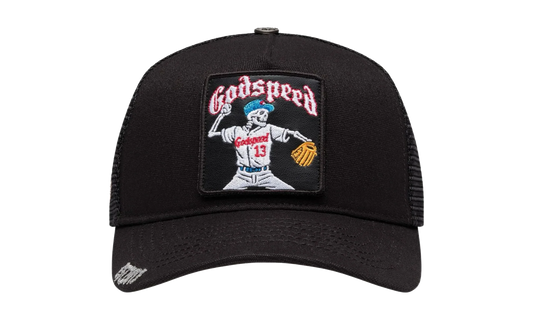 Interchangeable Patch Trucker Hat "Black" GS153