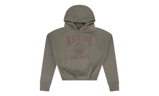 Desert Valley Cropped Hoodie "Elephant Green" RHPF23HO03012372 ELGRN