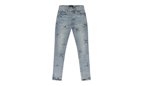 Star Monogram P001 Skinny Jeans "Blue" P001_BMLI824
