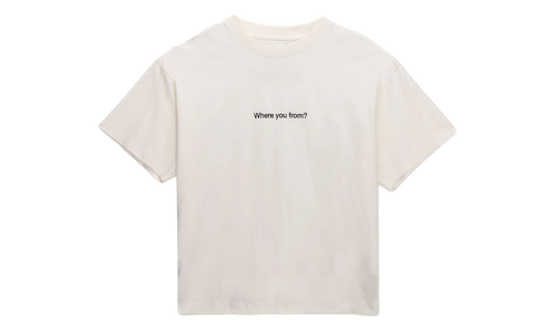 Where You From Short-Sleeve Tee "White" HTG260142 WHT