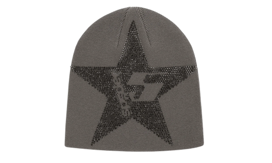 Star Rhinestone Skully "Slate Grey" SP5der313