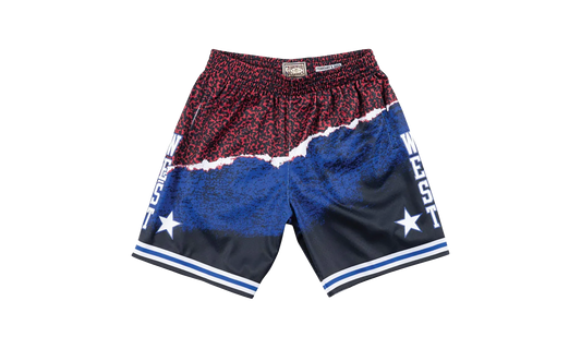NBA Sublimated Swingman Shorts "2003 All-Star West - Black" SMSHNG18427 ASWBLCK03