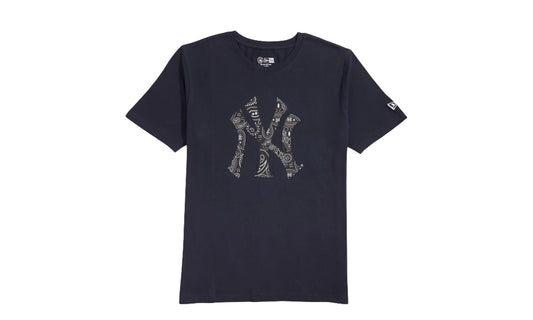 MLB New York Yankees Paisley Elements S/S T-Shirt "Navy" 12852908