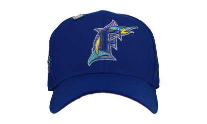 59FIFTY Florida Marlins 10th Anniversary Fitted Hat "Blue / Pink" NE116