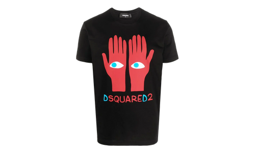 Hands Tshirt "Black / Red" S74GD1034S23009900