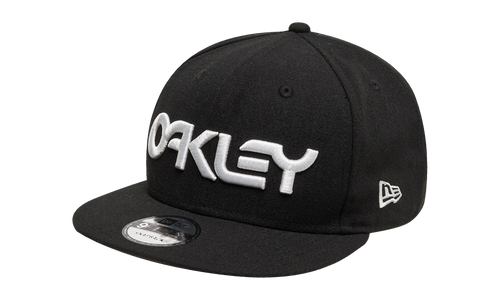 9FIFTY OAKLEY x New Era Mark II Novelty Snapback Hat "Blackout" 911784 02E