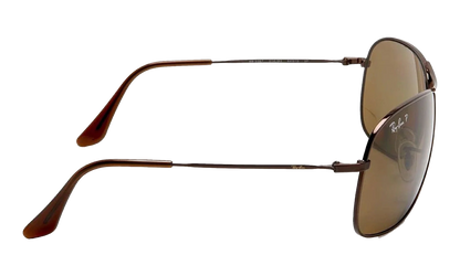 Aviator Polarized Sunglasses "Brown" RB3267-014-83_64