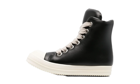 Luxor Jumbo Lace Padded Ramones Sneaker High "Black Milk" RU02C7892 LLPW2 911