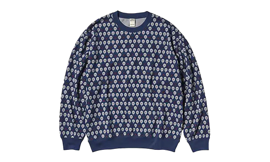 Uniqlo Warhol Graphic 477201 Sweatshirt "Navy" KAWS202480