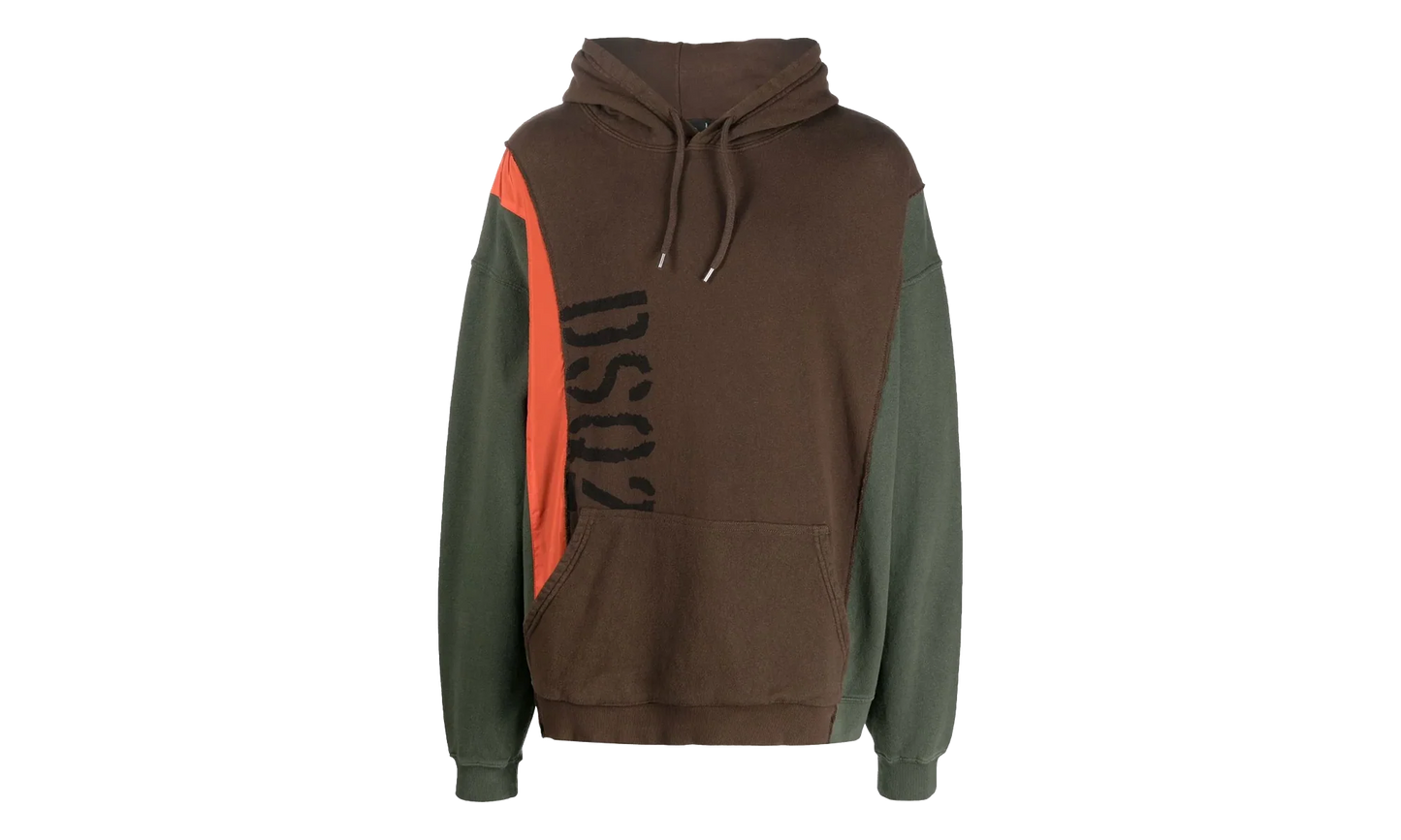 Panel Hoodie "Brown" S74GU0617S25553962