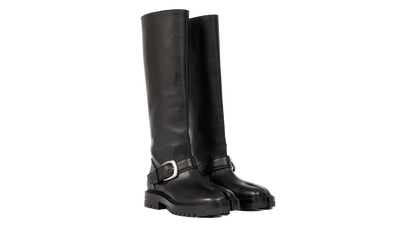 Tabi country knee-high boots WMNS "Black" S58WW0162 P3292 H8396