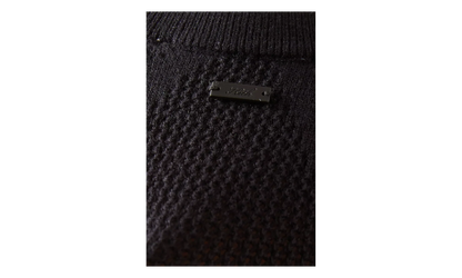 Lyra Diamond Open Knit Dress WMNS "Black" KITH124