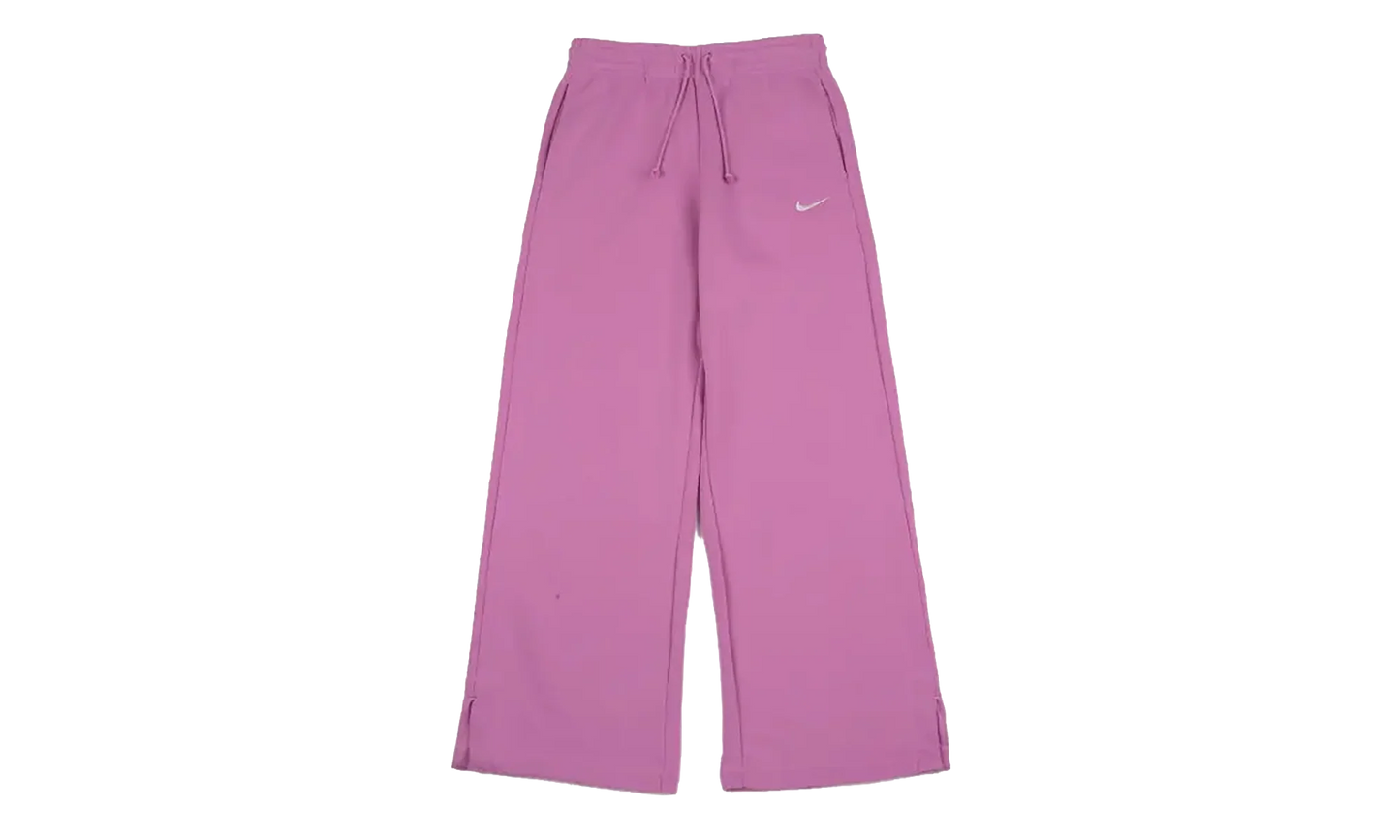 NSW Phoenix Fleece Wide Leg Sweatpants WMNS "Lt Magenta / Sail" IH1011 503