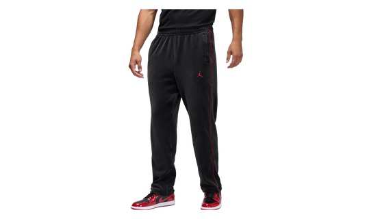 Jordan Brooklyn Velour Track Trousers "Black / Gym Red" HV1872 010