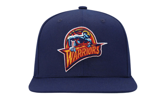 NBA Hardwood Classics Team Ground 2.0 Fitted Cap "Golden State Warriors - Navy" HHSF3259 GSWYYPPPNAVY