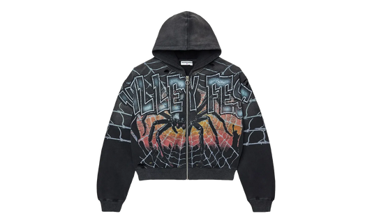Big Widow Zip Up Hoodie "Black" VAL135