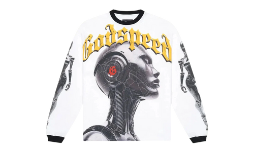 Alexa Long Sleeve T-Shirt "White/Black" BV27ZE7M
