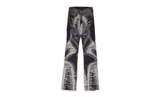 PATH WIDE-LEG JEANS "BLACK" 11200800002AW23