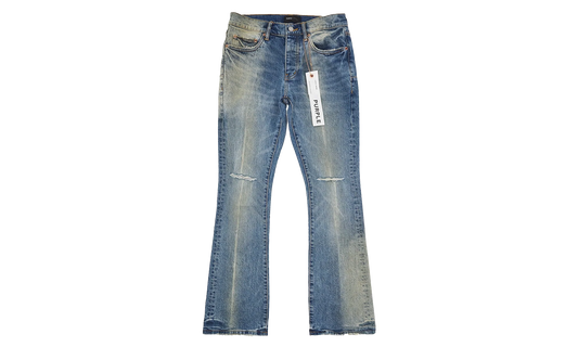 Gaia Blowout Flared Denim "Blue" P004 GBMF225