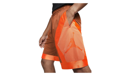 Air Jordan Jumpman Diamond Short "Dark Russet / Total Orange" AV3206 246