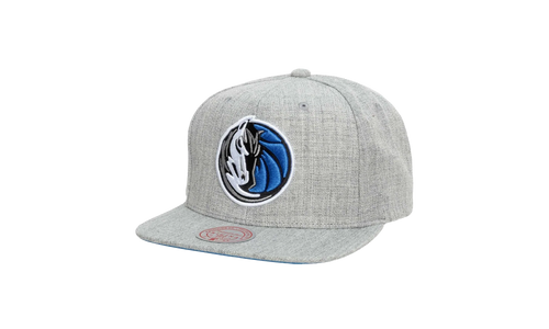 NBA Team Heather 2.0 Snapback Cap "Dallas Mavericks - Grey Heather" HHSS3272 DMAYYPPPGYHT
