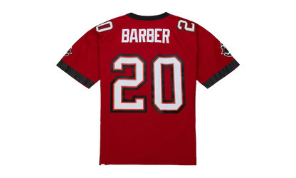 NFL Ronde Barber Dark Jersey "2002 Tampa Bay Buccaneers - Scarlet" LGJY6872 TBB02RBRSCAR