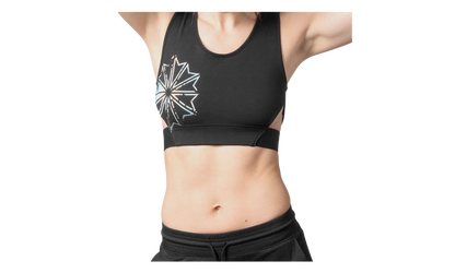 Teyana Taylor French Terry Sports Bra WMNS "Black" CW9661