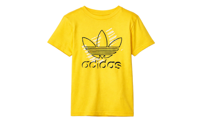 Originals Trefoil Art T-Shirt GS "Yellow" DY5856