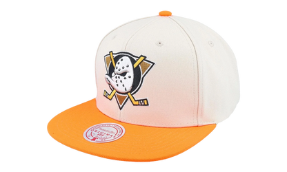 NHL Vintage Off-White Snapback Cap "Anaheim Ducks - Off White" 6HSSSH22085 ADUOFWH