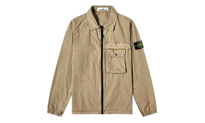 Pocket Washed Zipper Jacket "Khaki" 7315107WN V0168