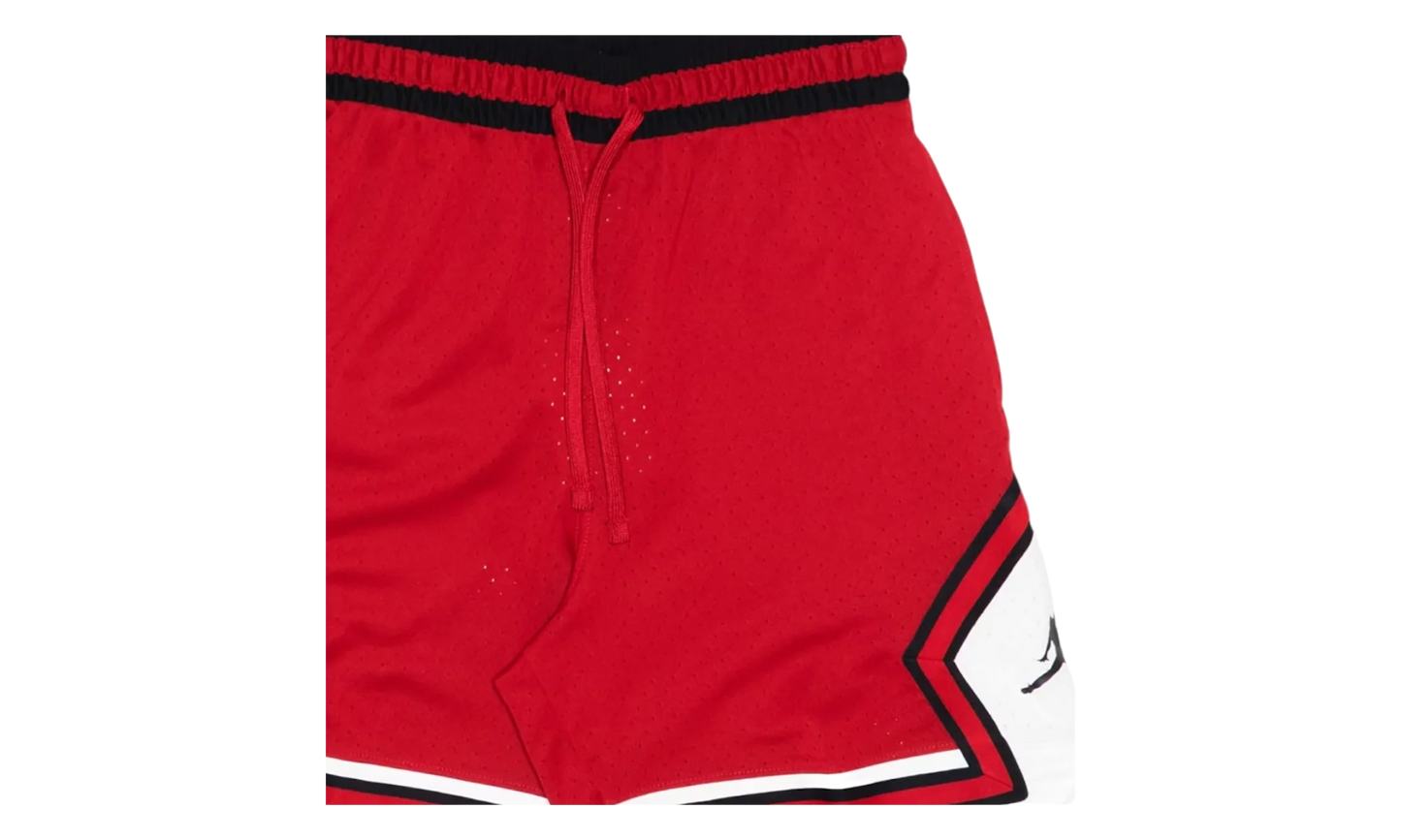 Jordan Sport Dri-FIT Mesh Diamond Shorts "Gym Red / White / Black" HF9910 687