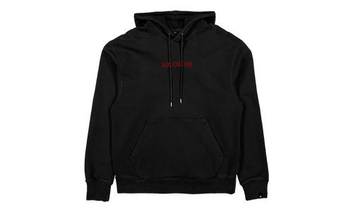 Jordan Wordmark Fleece Hoodie "Purple / White" DV6463 010