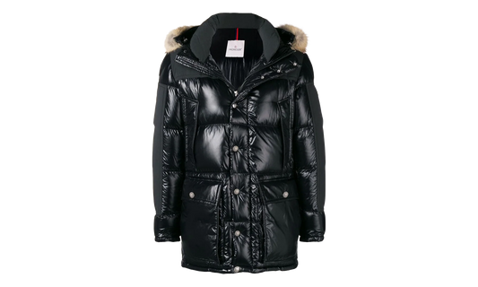 Puffer Jacket Frey Nylon Down Jacket "Black" MON06